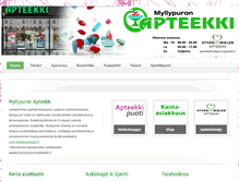 Tablet Screenshot of myllypuronapteekki.fi